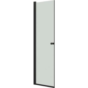 [930220242] DANSANI Brusedør H:200*67-69 cm sort/klar
