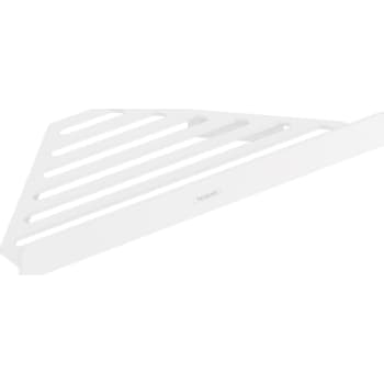 [772667300] HANSGROHE hjørnehylde 305mm  t/hjørne   white