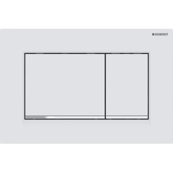 [617080340] Geberit Sigma 20(Ex.30) betjeningsplade i mat alpin/hvid