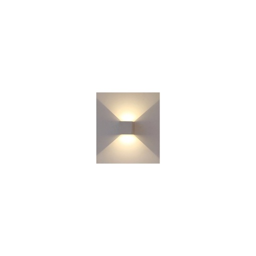 [3607-8900] V-Tac 12W LED grå væglampe - Firkantet, justerbar spredning, IP65 udendørs, 230V inkl. lyskilde