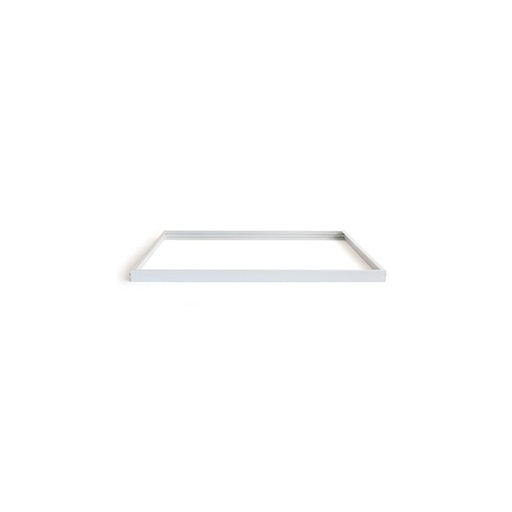 [3614-0] 120x60 LED panel ramme - Enkel montering med skruer, hvid kant