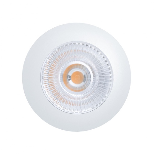 [3656-8974] LEDlife Unni68 møbelspot - Ø5,6 cm hulstørrelse, Ø6,8 cm mål, RA95, mat hvid, 12V, 3W LED (erstatter 25W), 280lm, IP54