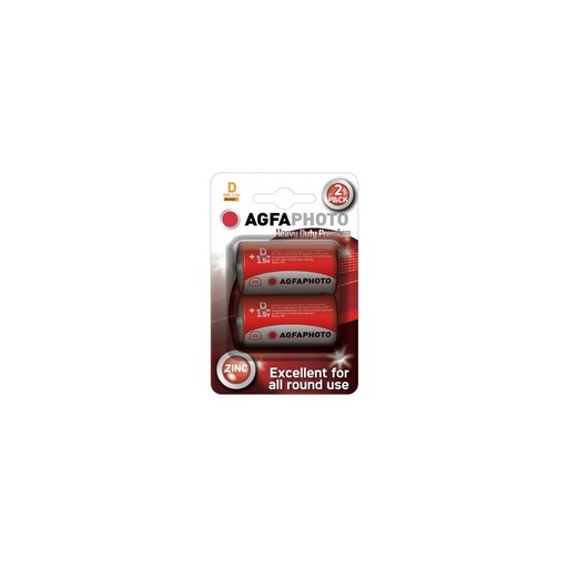 [3668-0] D/MN1300 2-pak AgfaPhoto Alkaline batterier - 1,5V