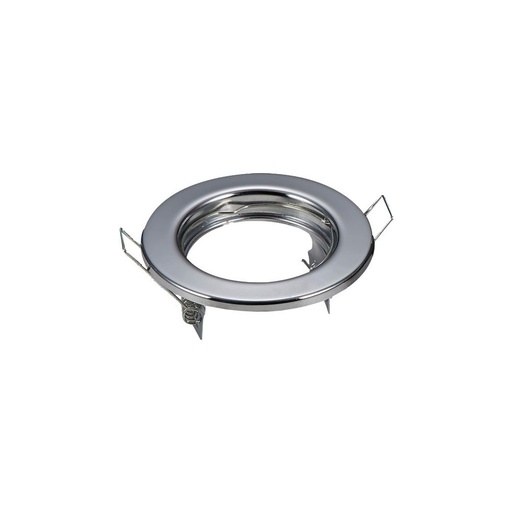 [2071-8644] Downlight kit med kromfinish, uden lyskilde - Hul: Ø6,5 cm, Mål: Ø8 cm, vælg MR16 eller GU10 fatning