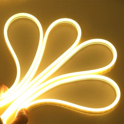 [4087-9273] Fleksibel Neon Flex LED-strips - 5 meter, 6W/m, IP65, 12V