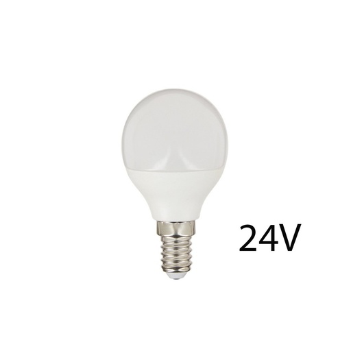 [4154-9312] LEDlife 2W LED pære - P45, E14, 24V DC - Erstatter 20W, 160lm, RA80