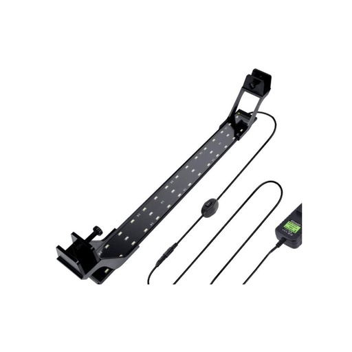 [3458-0] Akvarie LED-armatur - 14W, hvid/blå, justerbar, 53-73cm, 1120lm