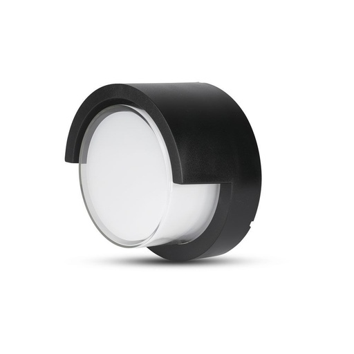 [3817-9032] V-Tac 12W LED Udendørs Rund Væglampe - IP65, 230V, inkl. lyskilde
