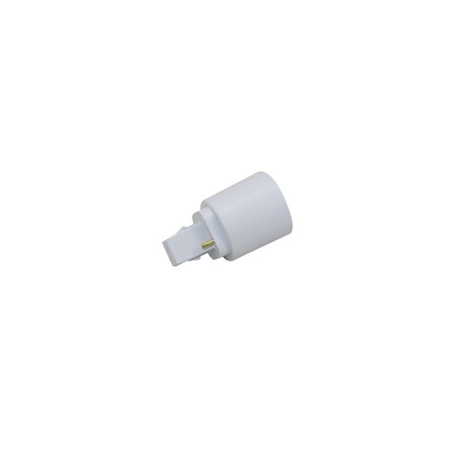 [774-0] G24D til E27 adapter - 230V stikadapter til omformer fra G24D til E27 sokkel