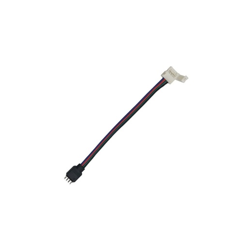 [849-0] Fleksibelt RGB hanstik til strips - 12V / 24V