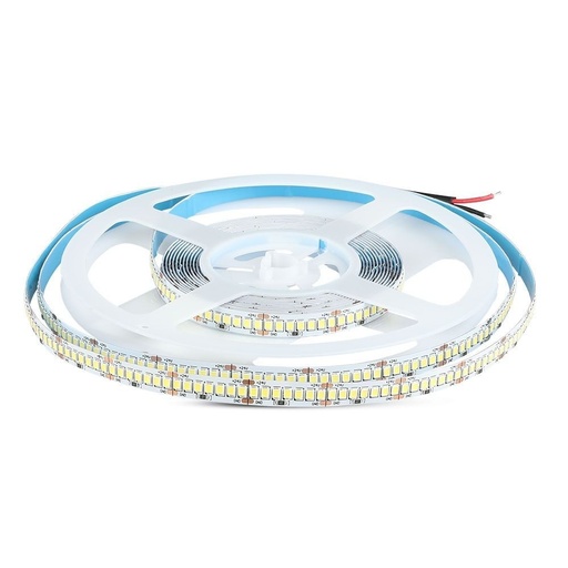 [3909-9114] V-Tac 17W/m LED-strips - 5m, 150lm/W, IP20, 24V, 238 LED pr. meter, RA80