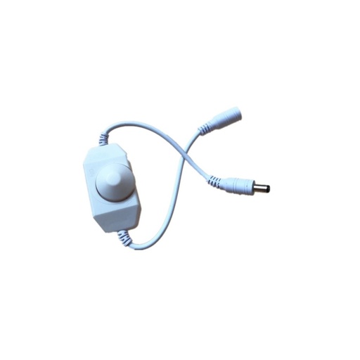 [3963-0] Lysdæmper med ledning - Hvid, 12V (24W), 24V (48W)