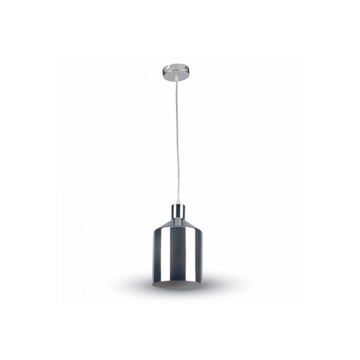[2207-0] V-Tac krom pendellampe - Ø17 cm, E27, max 60W