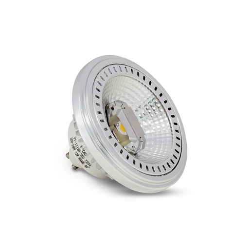[2307-8731] V-Tac 12W LED spot - GU10 AR111, Erstatter 60W, Input 230V, 650lm, RA80