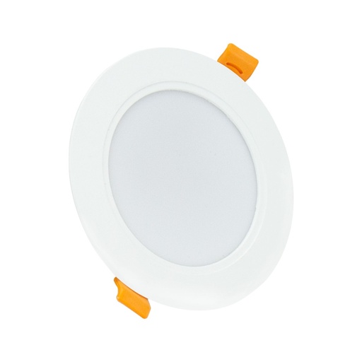 [21679-16021] Dure 3 Downlight 8W - Varm hvid, 230V, 110°, IP54, IK06, 118x31, Hvid, Rund, Integreret driver