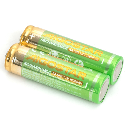 [22132-0] Genopladeligt AA-batteri - 1600mAh 1.2V (3 års producentgaranti)
