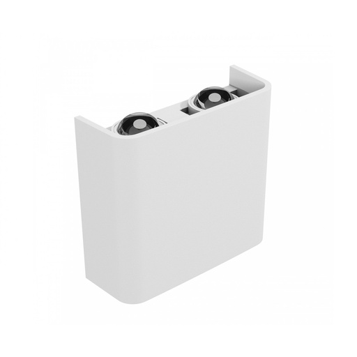 [22179-16216] Lunarix 2 væglampe 4W hvid - CCT 230V IP54 RA90 op/ned lys 110x110x40mm