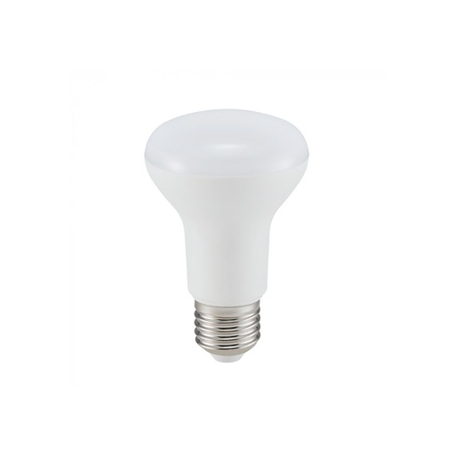 [2543-6700] V-Tac 8W LED spotpære - Samsung LED chip, R63, E27 - erstatning for 60W - 230V - 600lm - RA80 - 5 års producentgaranti