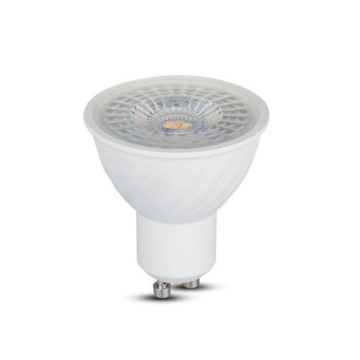 [2636-7700] V-Tac 6W LED spot - Samsung LED chip, 230V, GU10 - Erstatter 55W, 445lm, RA80