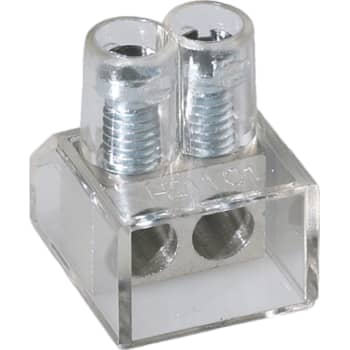 [9221164030] Samlemuffe dobbelt 2X10mm2 klar lige kærv 50stk