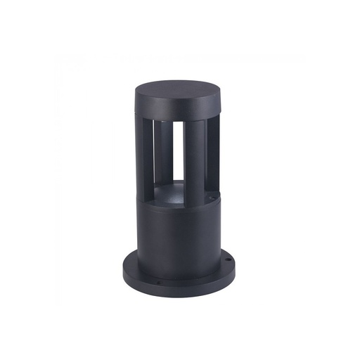 [2659-7711] V-Tac 10W LED Havelampe - Sort, 25 cm, Vandtæt, 230V, 450lm, RA80
