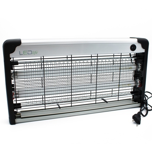 [12388-0] LEDlife insektlampe - 2x15W, indendørs, UV-lys, dækker 100m2, effekt 30W