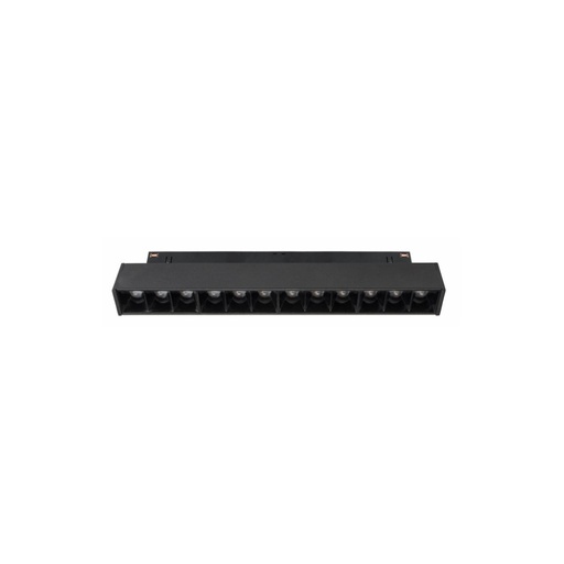 [12412-0] Spectrum SHIFT Grid 12W - Sort, RA90, 35 grader, UGR19 LED Loftslampe 1200lm, 48V input