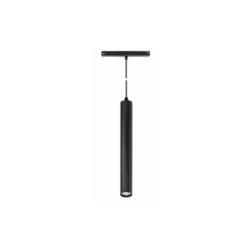 [12419-0] Sort Spectrum SHIFT pendel 12W - Høj farvegengivelse (RA90), 25 graders spredning, 1130lm, 48V