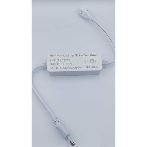 [12256-0] 230V LED strip (COB+X-2) - Flicker free inkl. endeprop, ikke dæmpbar