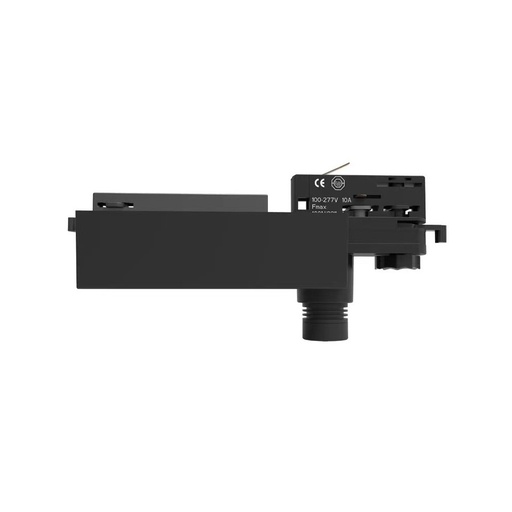 [12304-0] LED Nødbelysning til Skinne - Sort, 3W, 3 Timers Batteri, 320lm, 230V Input, Til 3-Faset Skinner