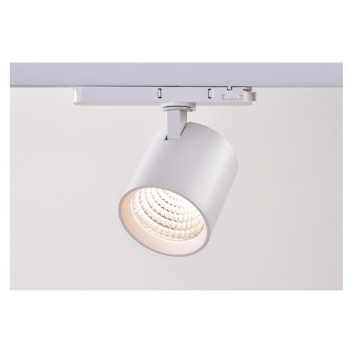 [12312-13395] LEDlife hvid skinnespot 30W - CASAMBI dæmpbar, RA90, 170lm/w, 3-faset, flicker free