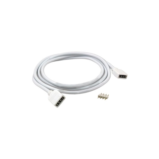[12332-0] 5 meter RGB kabel med 4-pins stik til 12V / 24V