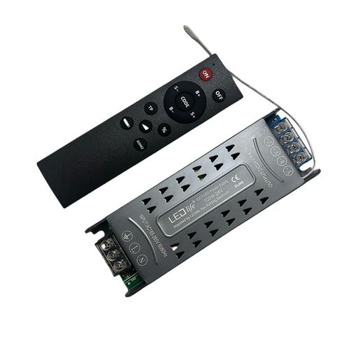 [24424-0] LEDlife 100W CCT Strømforsyning med Fjernbetjening - 24V DC, 4.17A, Flickerfri, IP20 (Indendørs)