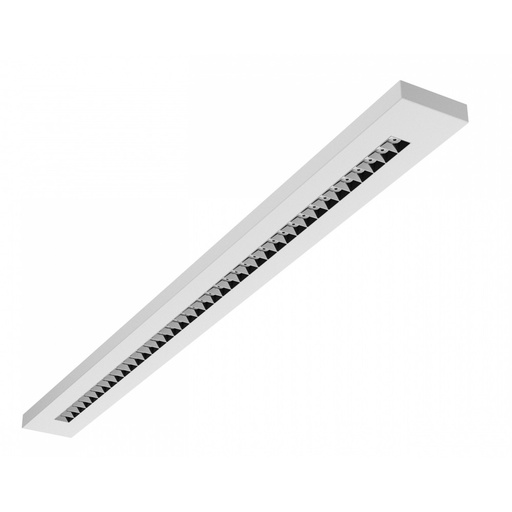 [24466-16866] LED Plankebelysning - 40W CCT 230V 40° IP20 1195x100x25 Hvid - Med 5 års garanti og RA90