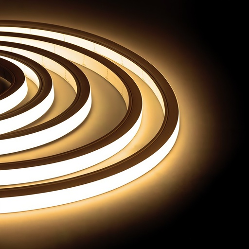 [20103-15320] 10x10 Neon Fleksibel LED Strip - 11W/m, IP67, 24V - 700lm/m - RA80