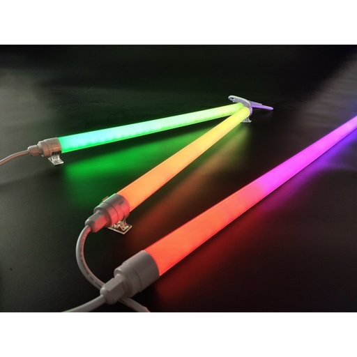 [20942-0] CyberTube 60cm RGBIC LED Strip - 8,5W, Vandtæt, 24V IP67
