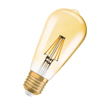 [5657057388] LEDVANCE Vintage 1906 LED edison guld filament 725lm 6,5W/824 (55W) E27 dæmpbar