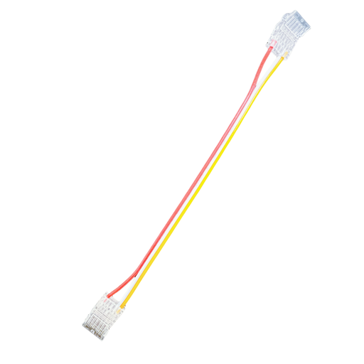 [21163-0] Samler med ledning til LED strip - 10mm, CCT COB, IP20, 5V-24V