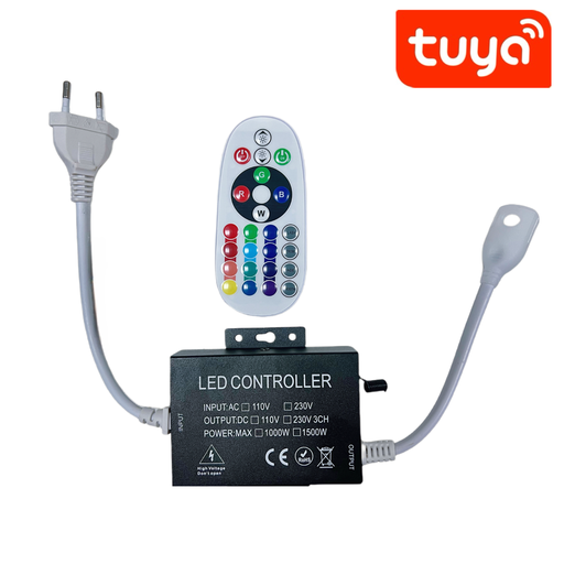[22643-0] 230V RGB WIFI Smart Home CLIP-ON controller med endeprop og memory funktion - 100 meterækkevidde