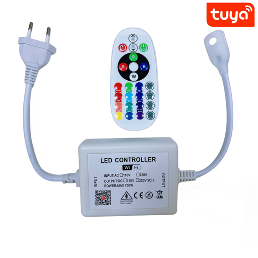 [22644-0] 230V RGB WIFI Smart Home CLIP-ON controller inkl. endeprop, memory funktion (50m)