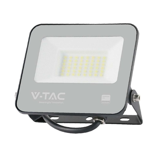 [23835-16528] V-Tac 50W LED projektør med Samsung LED chip, 5740lm, IP65, udendørs, 5 års garanti