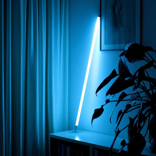 [23866-0] LEDlife Neon Tube LED 120 cm, Lyseblå, Justerbar lysstyrke, IP67, inkl. ledning