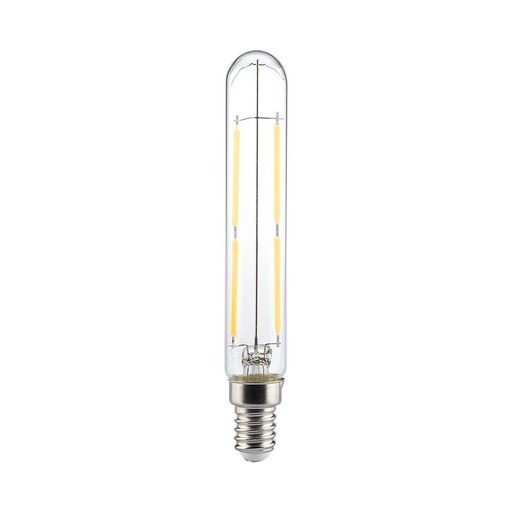 [12521-13516] V-Tac 4W LED kertepære - T20, Kultråd, E14, 400lm, RA80