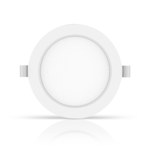 [12949-13814] LED E6 Baggrundsbelyst Indbygningsspot, 18W, 4000K, Ø190-200mm Udskæring, Rund, Plan Montering