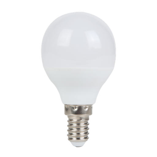 [13205-14029] LED Pære A5 G45 - E14 7W, Stor Spredning, 3000K, Erstatter 49W, 620lm, RA80, 3 års garanti