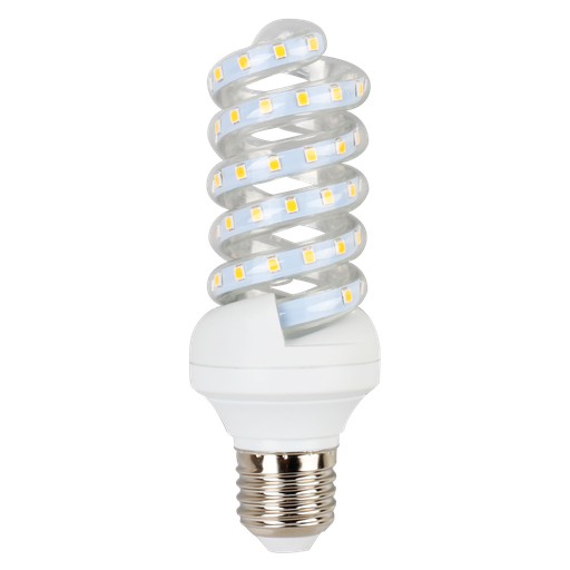 [13235-14059] Spiral LED pære B5 - 13W E27, 3000K, 230V, 1290lm, RA80, 3 års producentgaranti