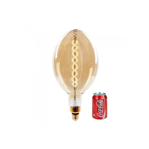 [2824-7900] V-Tac 8W LED kugleformet pære - dæmpbar, ekstra varm hvid, 2000K, E27