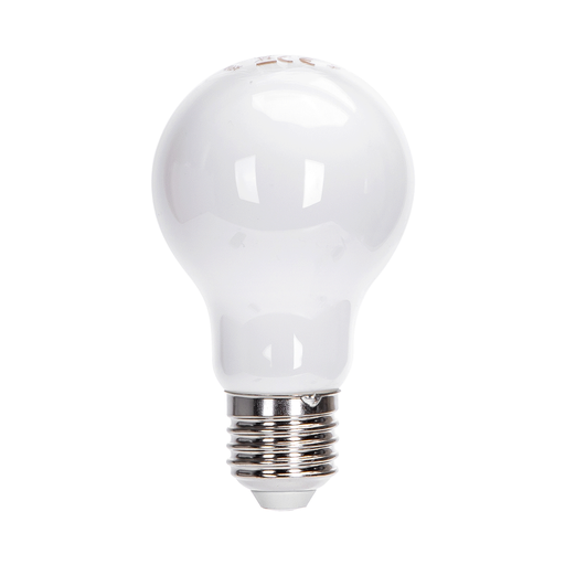 [14028-14681] 6W E27 LED pære - 2700K, kultrådspære, matteret glas - Energibesparende LED pære med stor fatning, 700lm, RA80, 3 års garanti