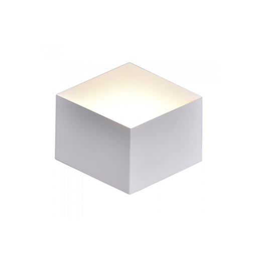 [2837-7918] V-Tac 3W LED væglampe - Hvid, IP20 indendørs, 230V, inkl. lyskilde (Effekt: 3W, Input: 230V, 300lm, RA 80)