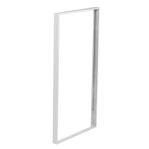 [2843-0] LED panel ramme i hvid med hurtig skrueløs samlesæt - 60x30